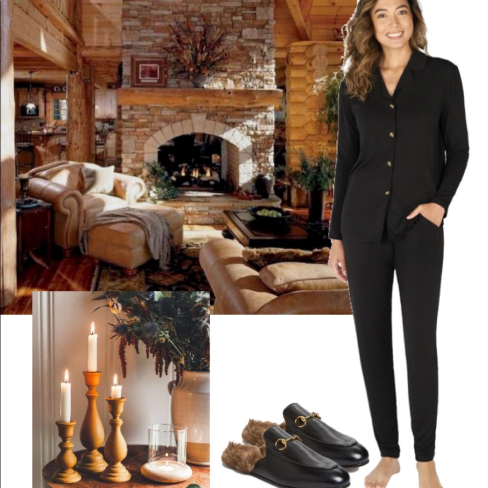 Women’s Black Weekend Made Pajama Set